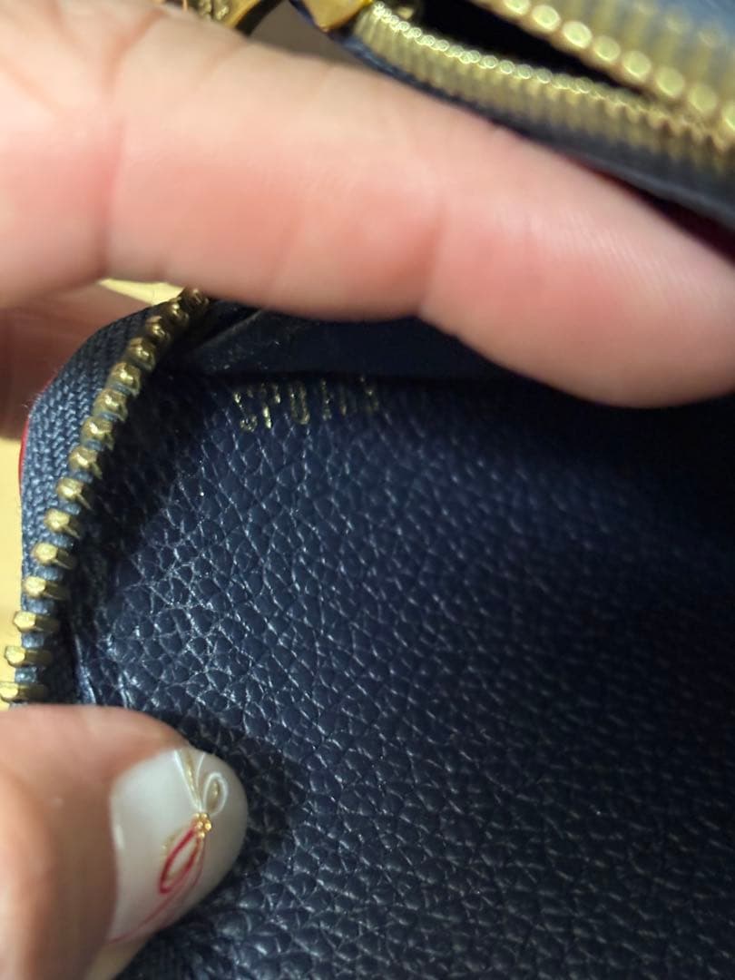 ルイヴィトン モノグラム アンプラント ジッピーウォレット マリーヌルージュ