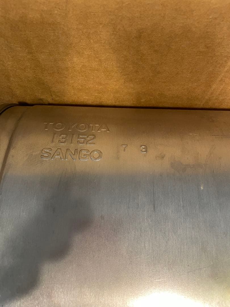 【美品FJクルーザー】純正マフラー　新車外し保管品