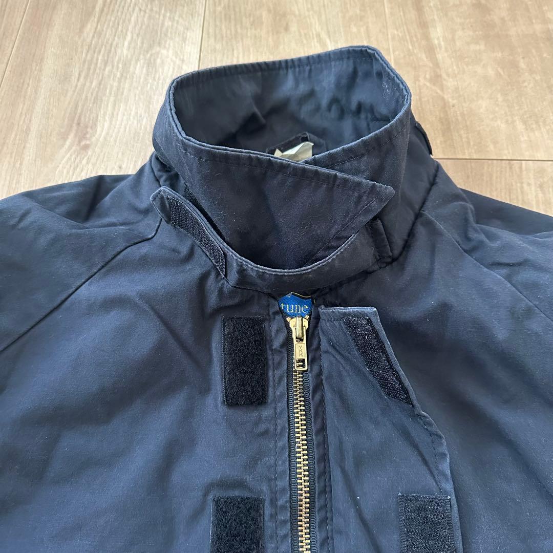 【状態良好】97s U.S.NAVY UTILITY JACEKT ブラック L