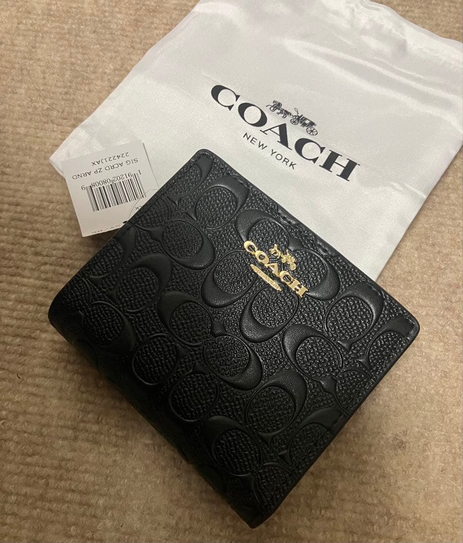 最終価格/coach 二つ折り財布 アウトレット