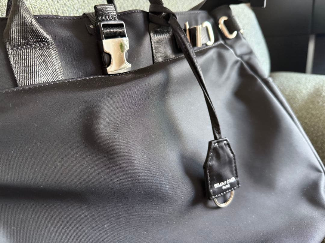 【美品】SILENT ETHER セレーンエテール BLACK ビジネスバッグ