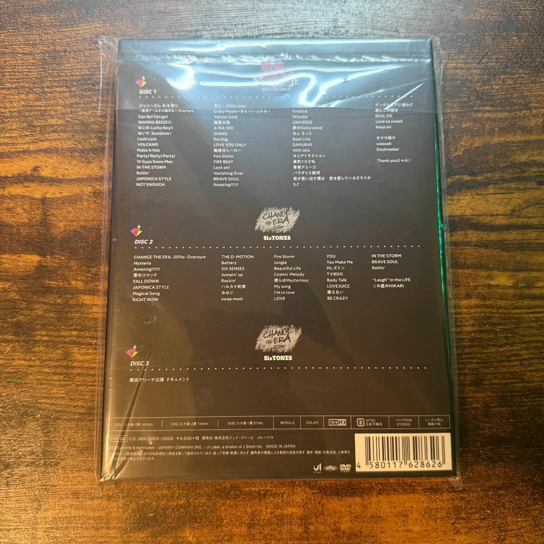 素顔4 SixTONES盤 （DVD）※正規品/開封済(未視聴)