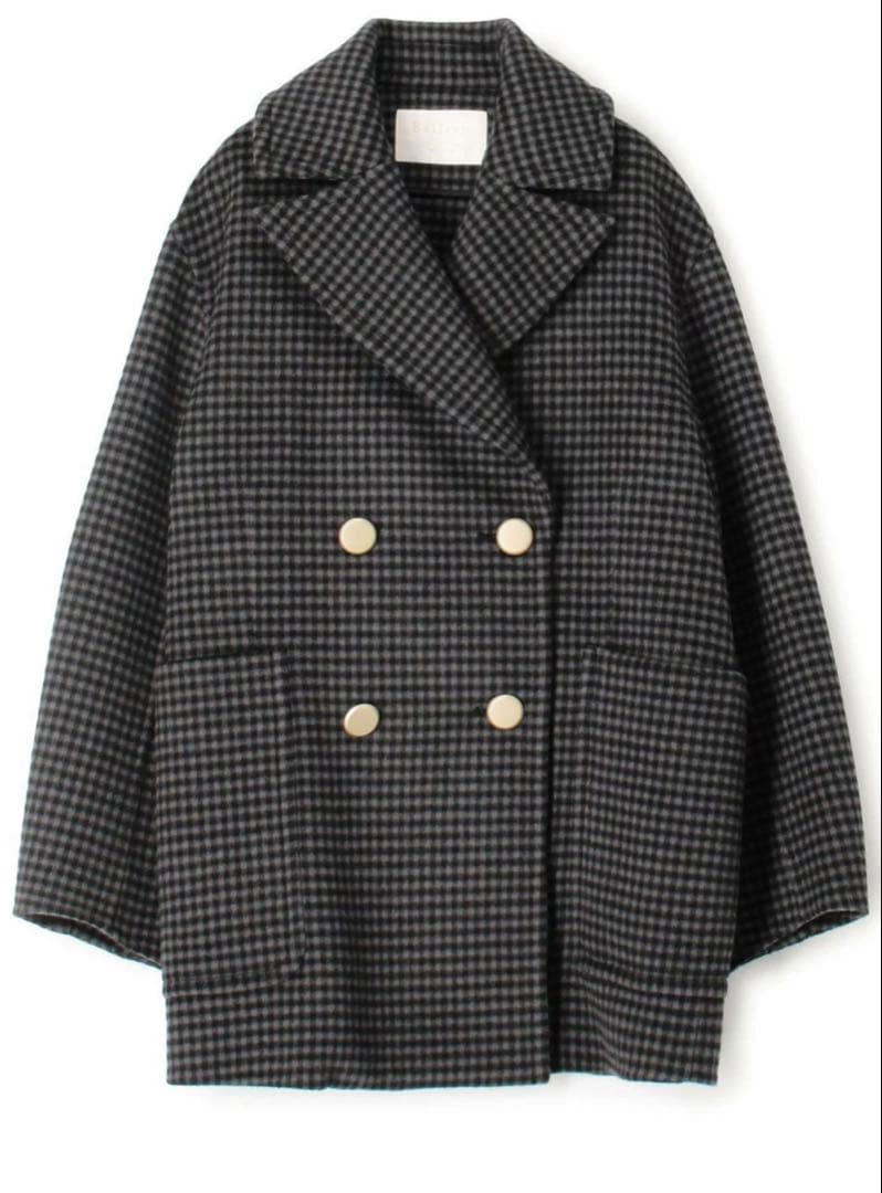 Tomorrowland ウールビーバーメルトン ショートコート Ballsey