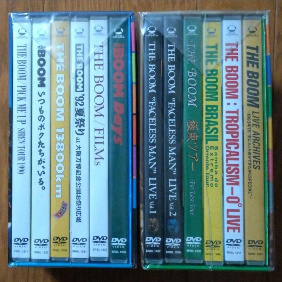 ザ・ブーム LIVE DVD BOX Vol.１&２ 完全生産限定盤