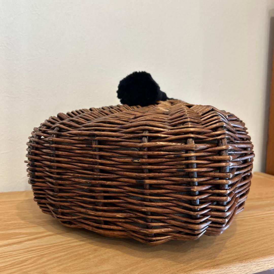 ＊【美品】Pale Jute weekend basket ＊