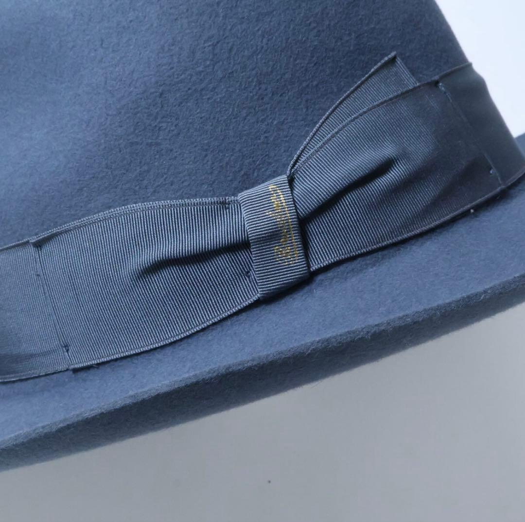 2989◆ボルサリーノ◆61(実寸60.5)◆定価52,800円イタリア製◆新品