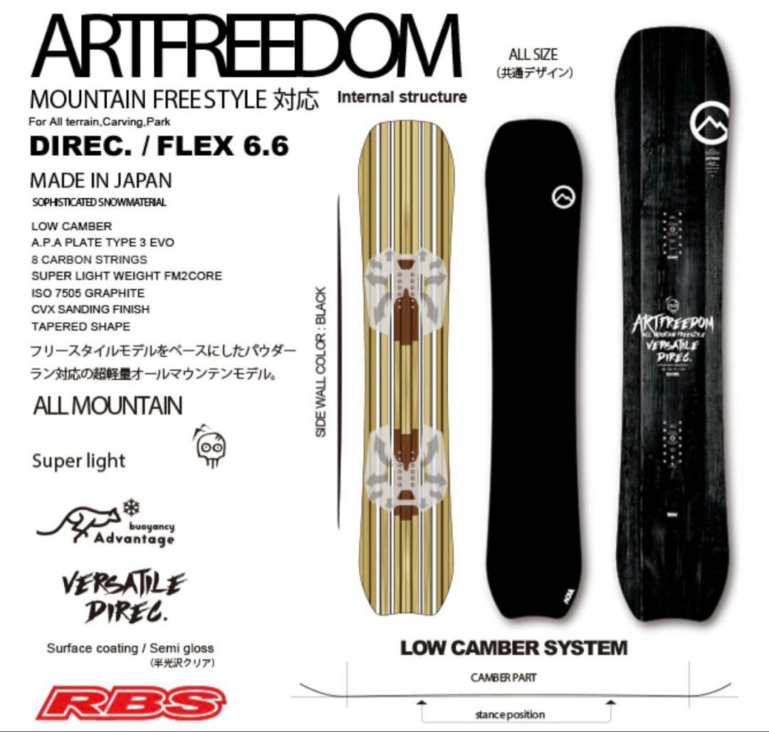 【NOVEMBER】ARTFREEDOM20-21 スノーボード