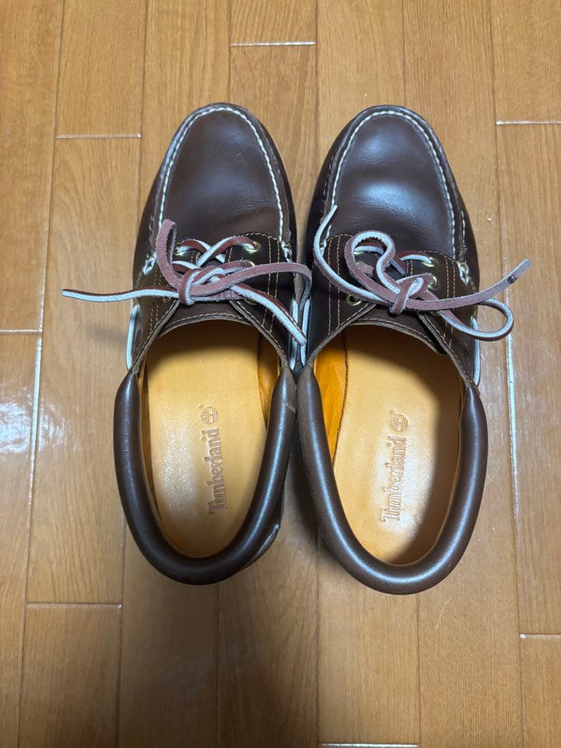 Timberland デッキシューズ 3eye モカシン