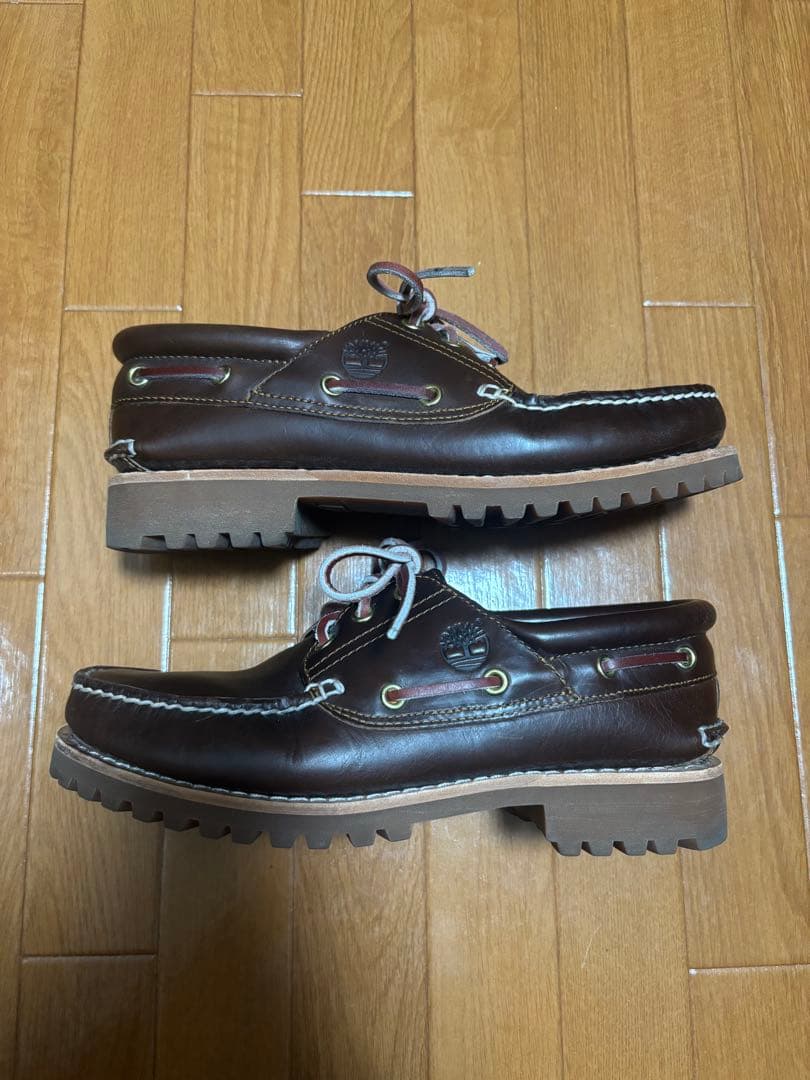 Timberland デッキシューズ 3eye モカシン