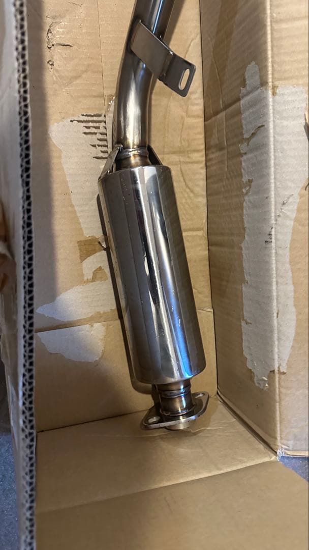 コンパクトスポーツマフラー 丸目キャリー