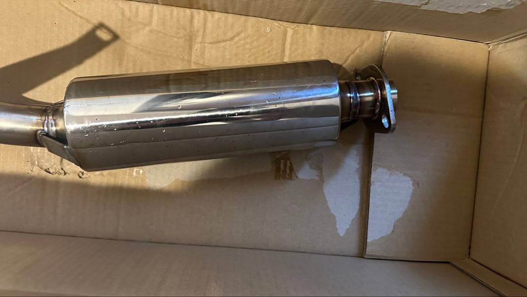 コンパクトスポーツマフラー 丸目キャリー