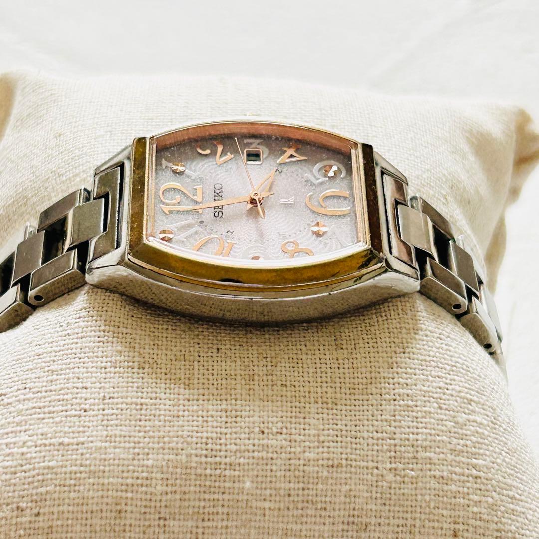 SSVW048 ルキア 電波ソーラー セイコー 時計 トノー コンビ稼働品