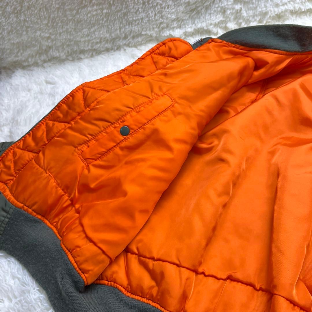 80s 希少 ALPHA アルファ MA-1 フライトジャケット USA製