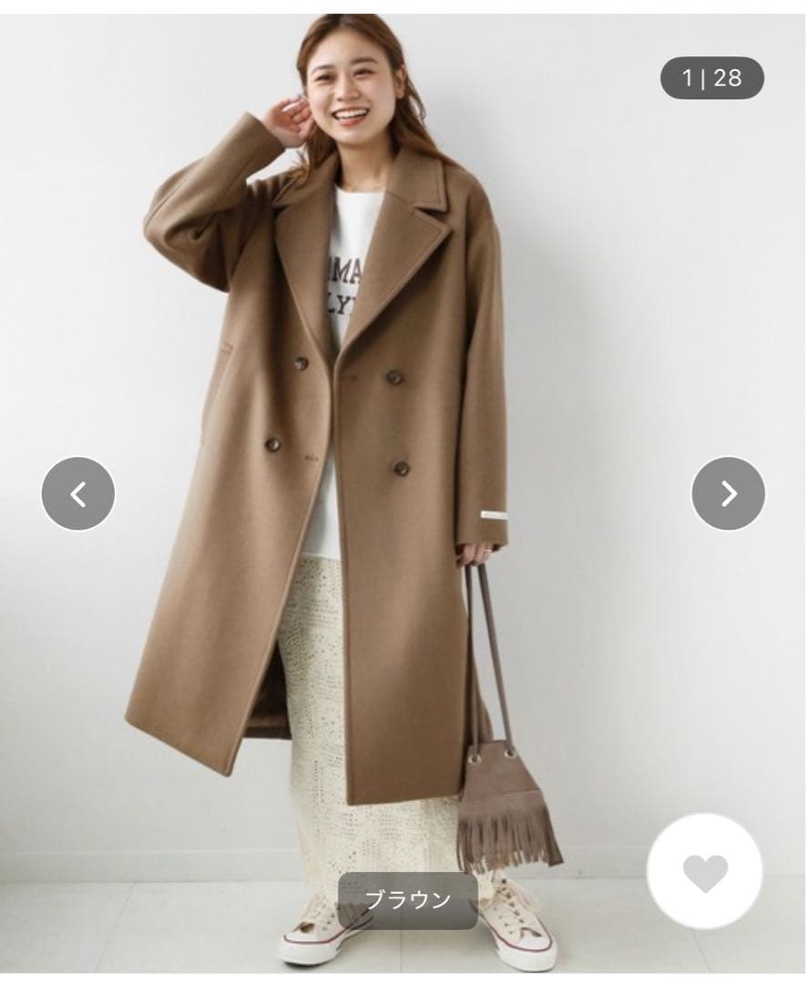 Relume LANA WOOL 140チェスターコート