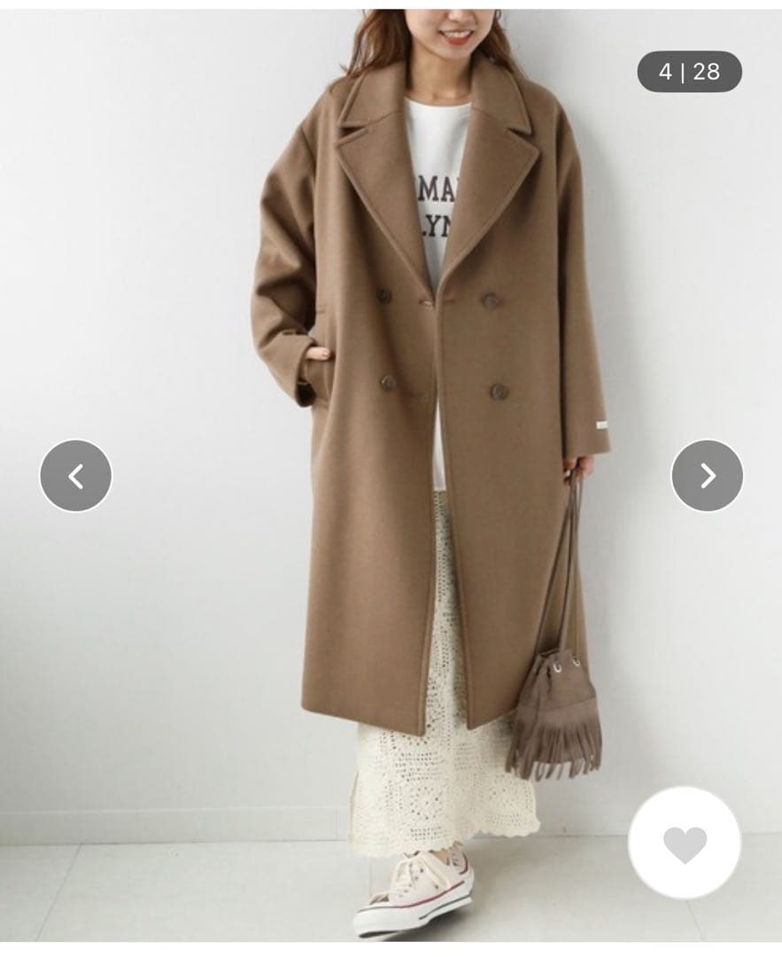 Relume LANA WOOL 140チェスターコート