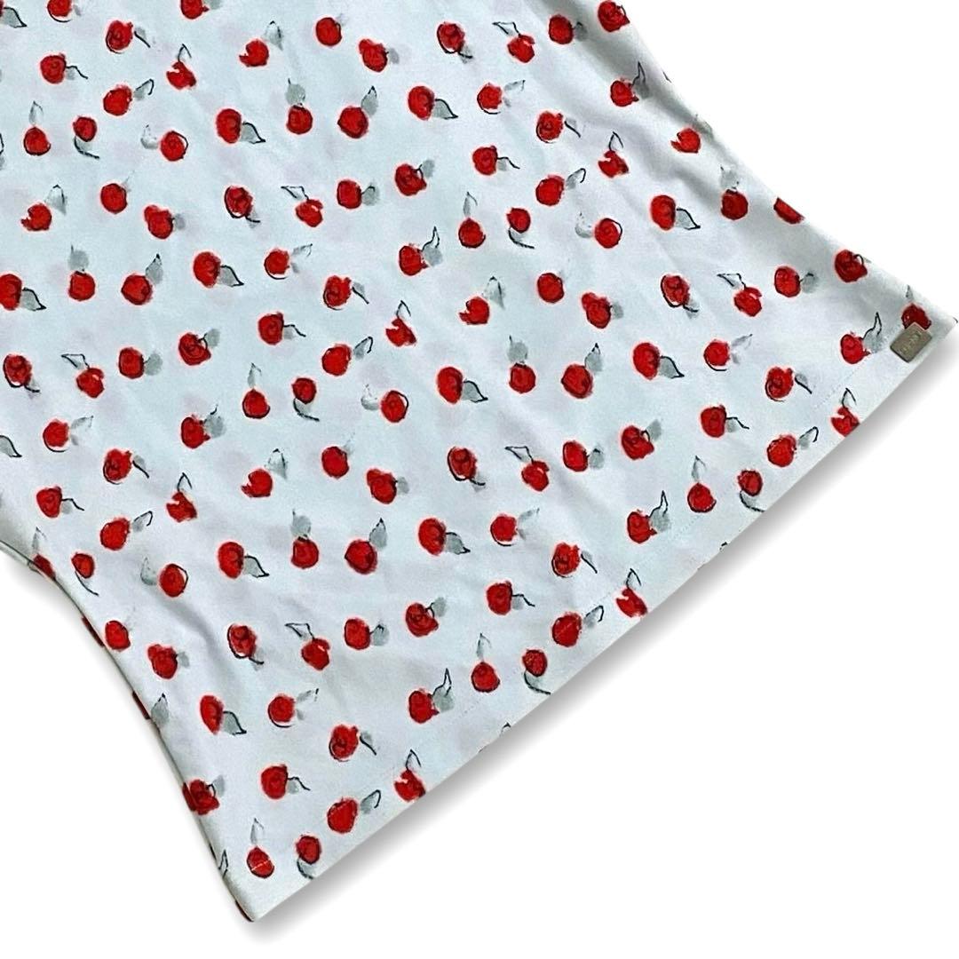 未使用に近い★シャネル 99S バラ 総柄 カットソー トップス レディース40