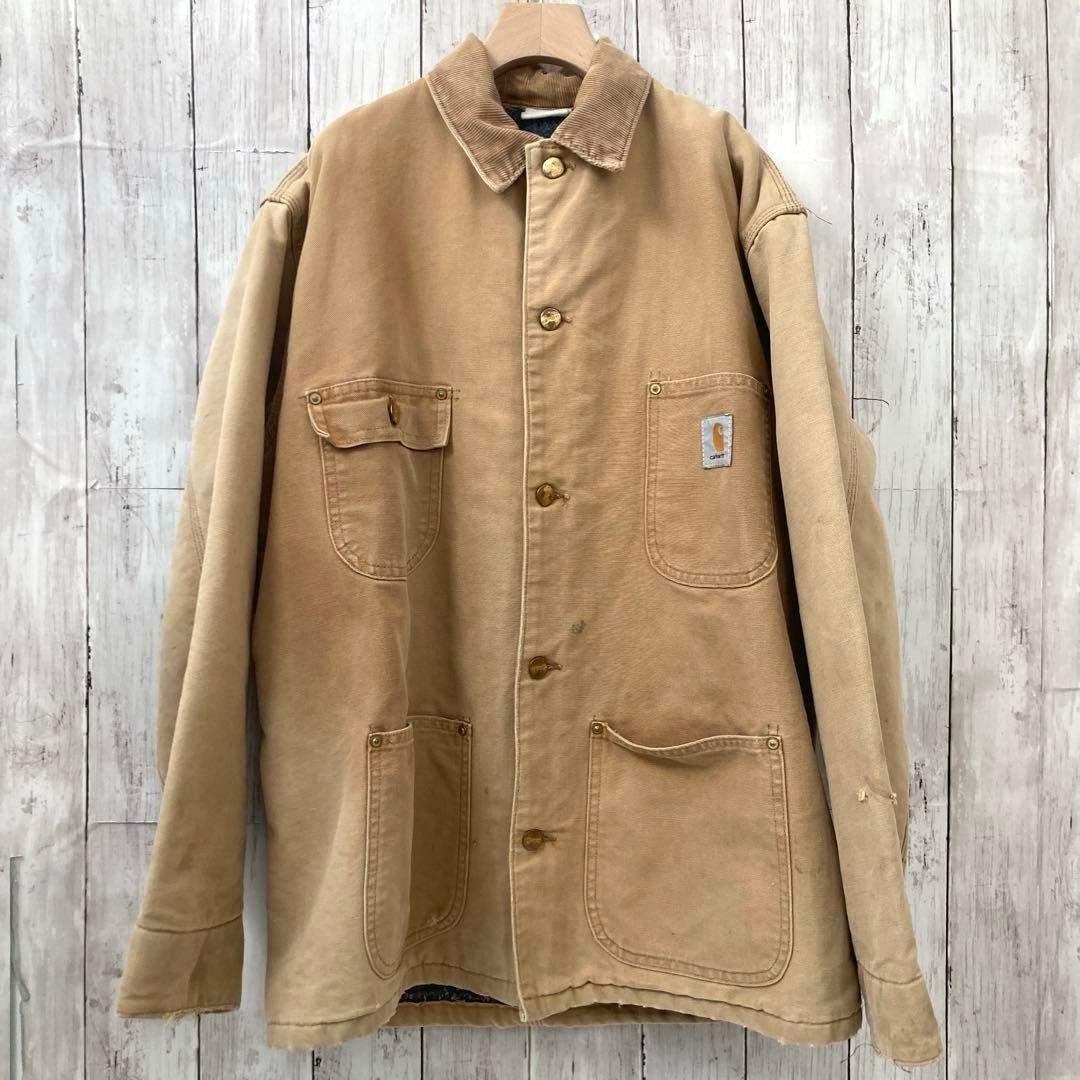 ナ*ノ様 CARHARTTカーハート 裏ブランケットカバーオールジャケット　ビン