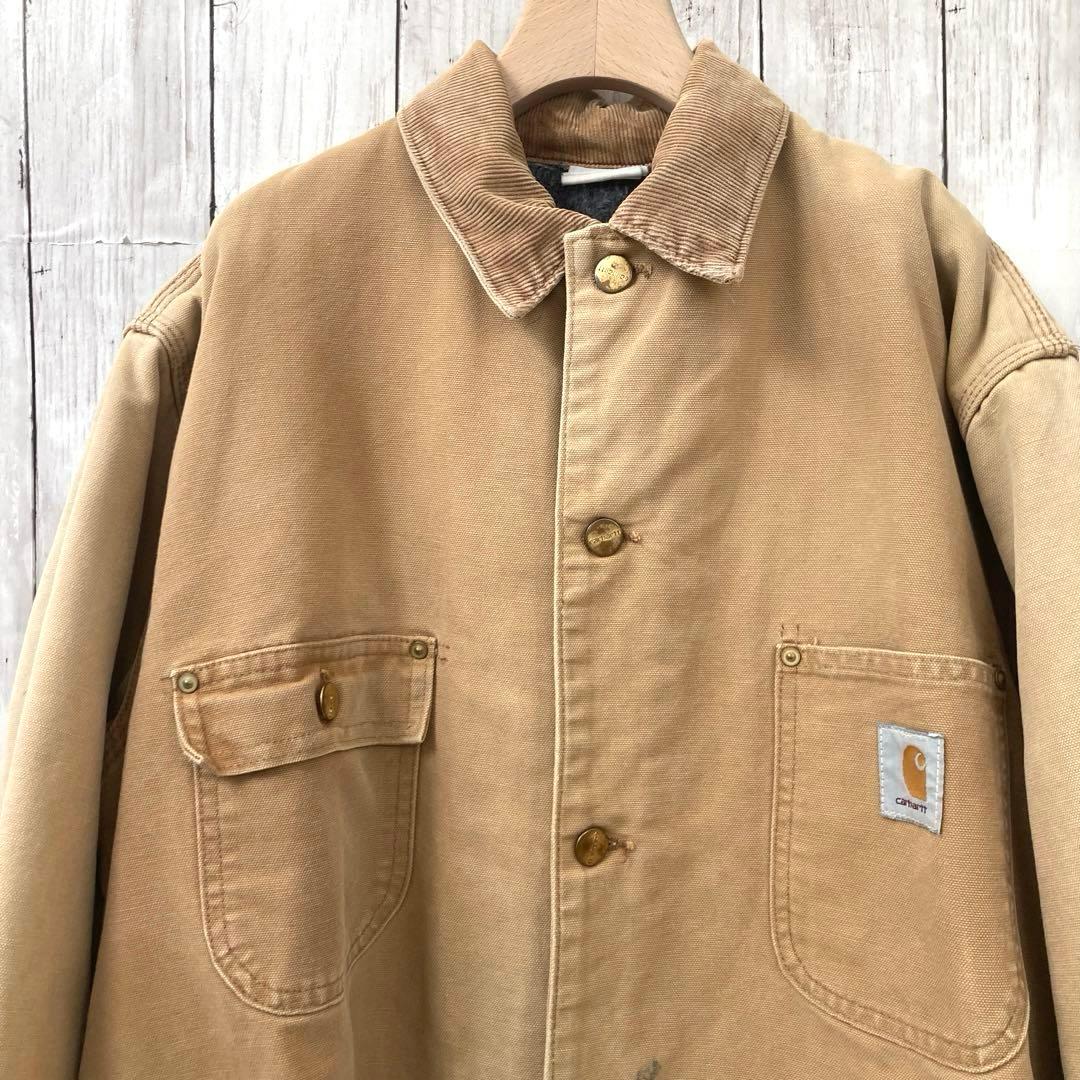 ナ*ノ様 CARHARTTカーハート 裏ブランケットカバーオールジャケット　ビン