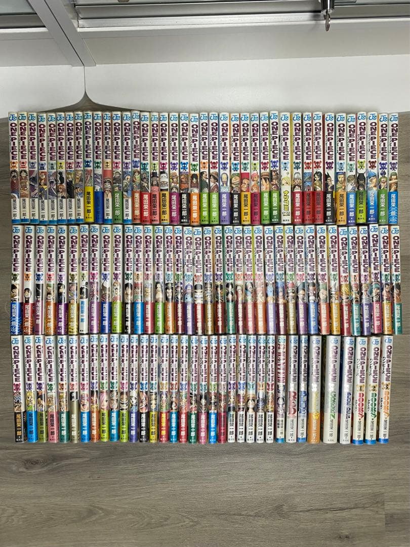 【全巻 初版 帯付 冊子付】ONEPIECE ワンピース 1巻〜102巻セット