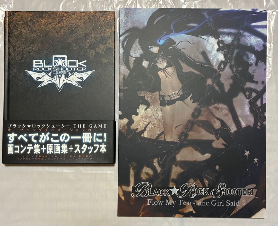 ブラックロックシューター ゲーム 画コンテ集＋原画集＋スタッフ本 pixiv本