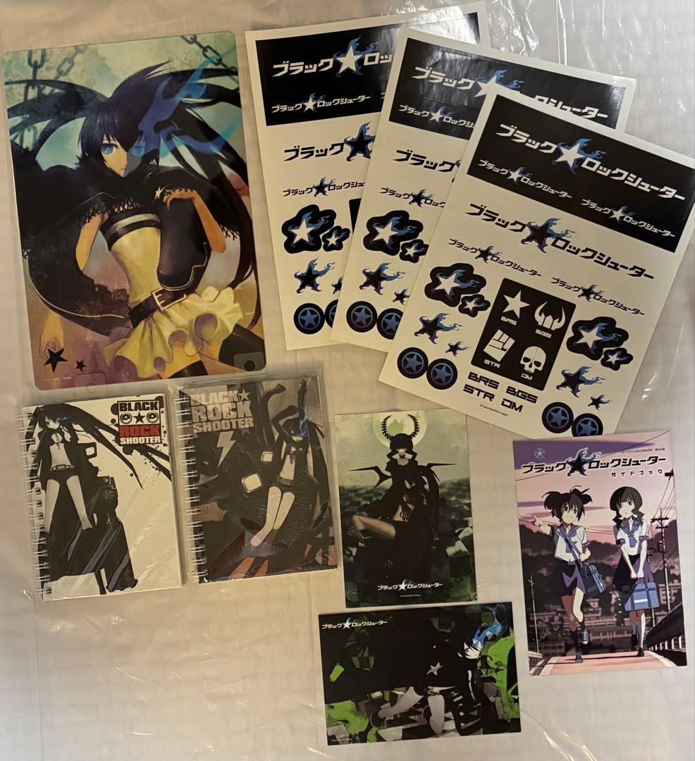 ブラックロックシューター ゲーム 画コンテ集＋原画集＋スタッフ本 pixiv本