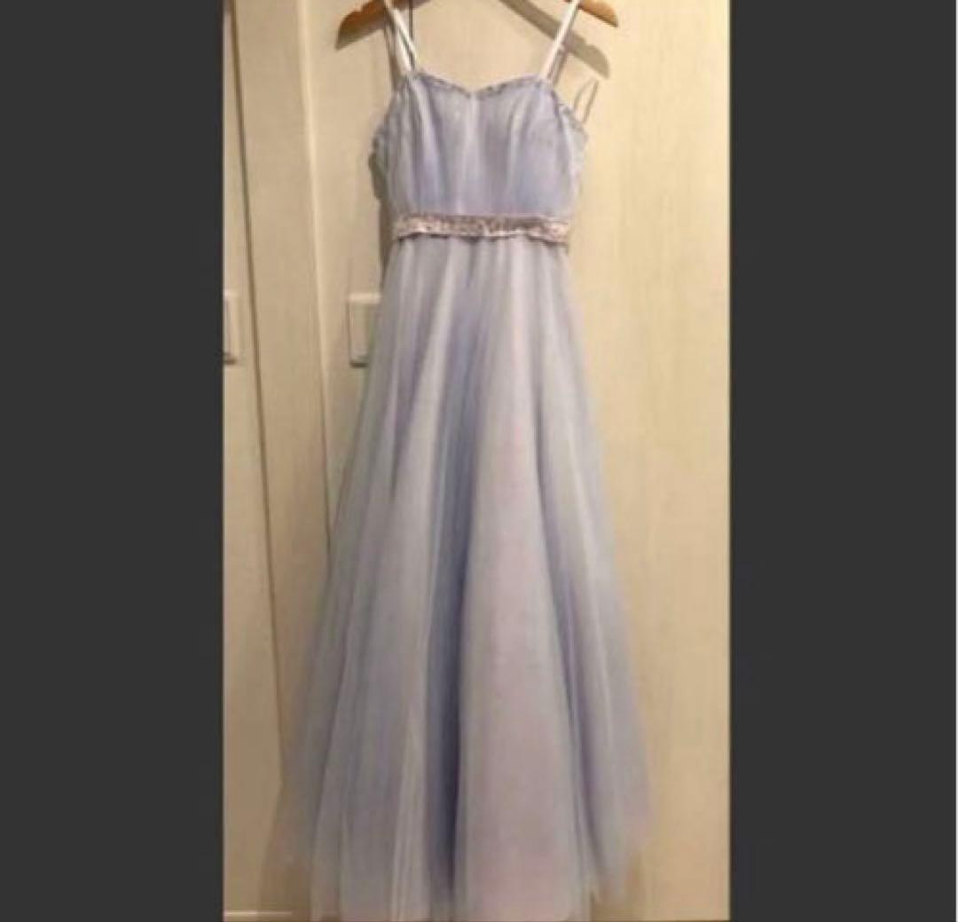 ドレスルームアミ ami ボリュームドレス ロングドレス 水色 紫 演奏会用