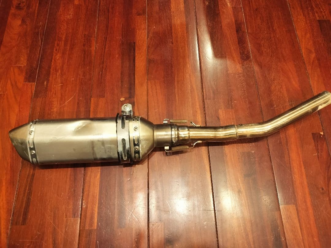 セロー225 社外マフラー スリップオン