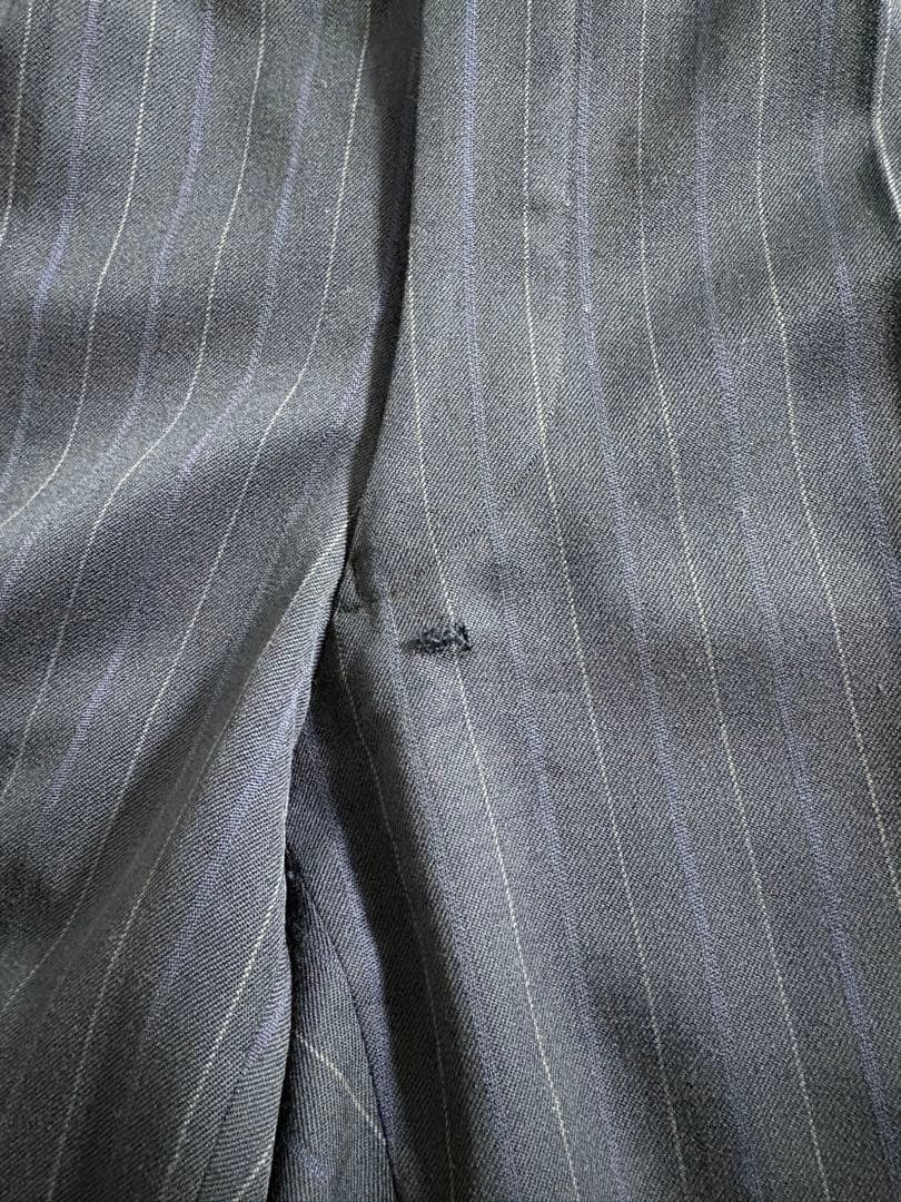 パンツ 60s Vintage pin stripe wide wool slacks