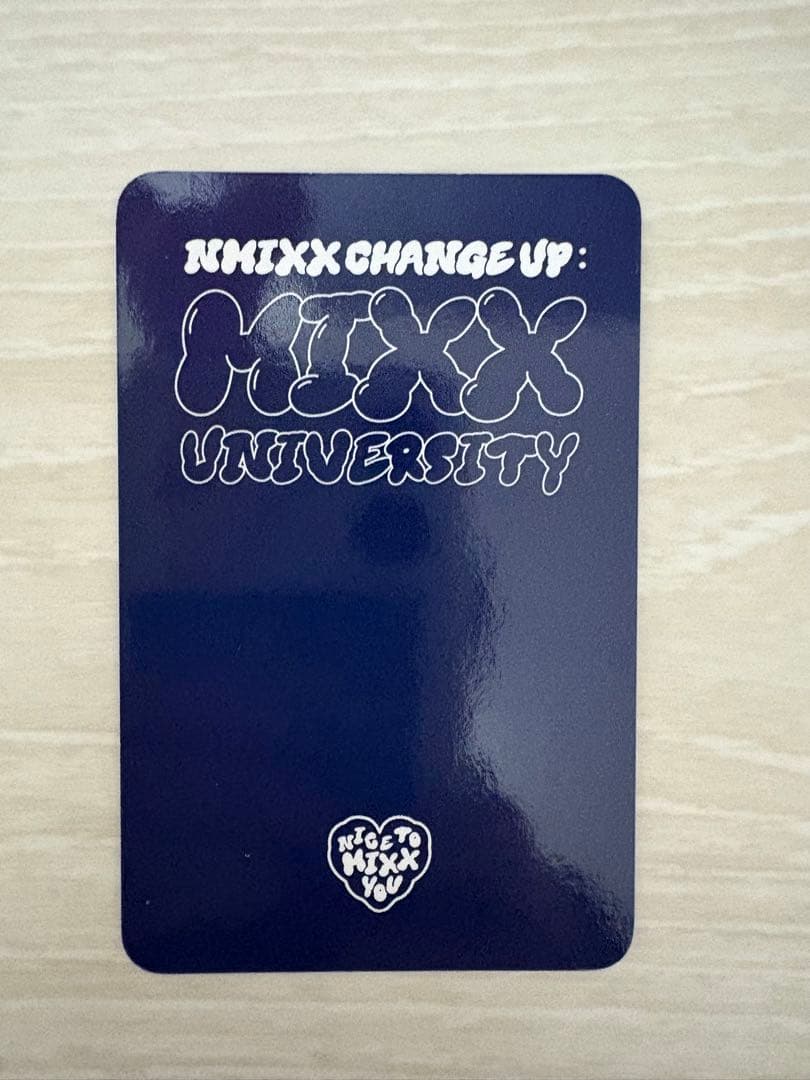 NMIXX HAEWON ユニフォーム トレカ