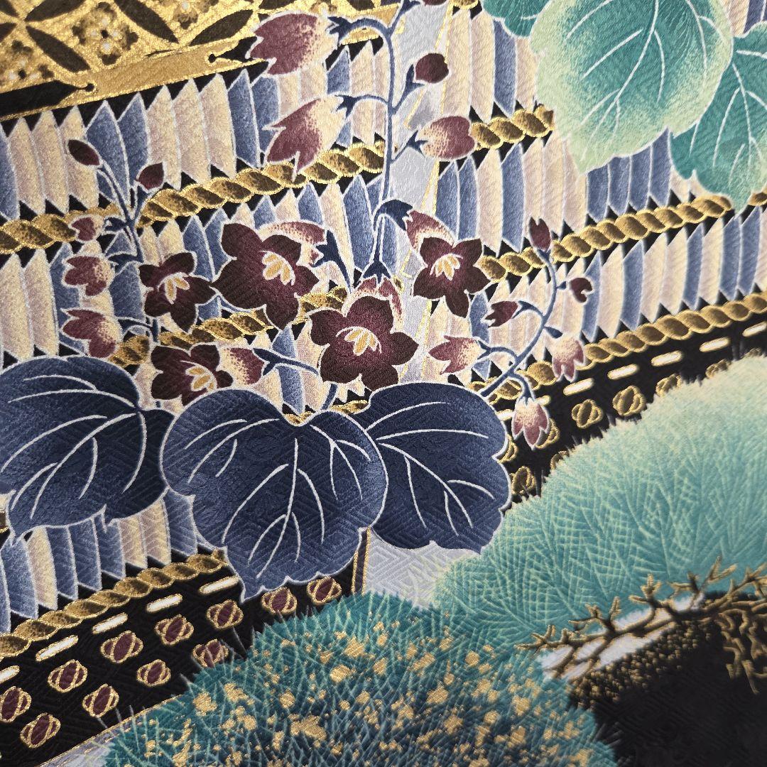 No22 正絹　男の子お祝い着物　産着　長襦袢付き　七五三　美品