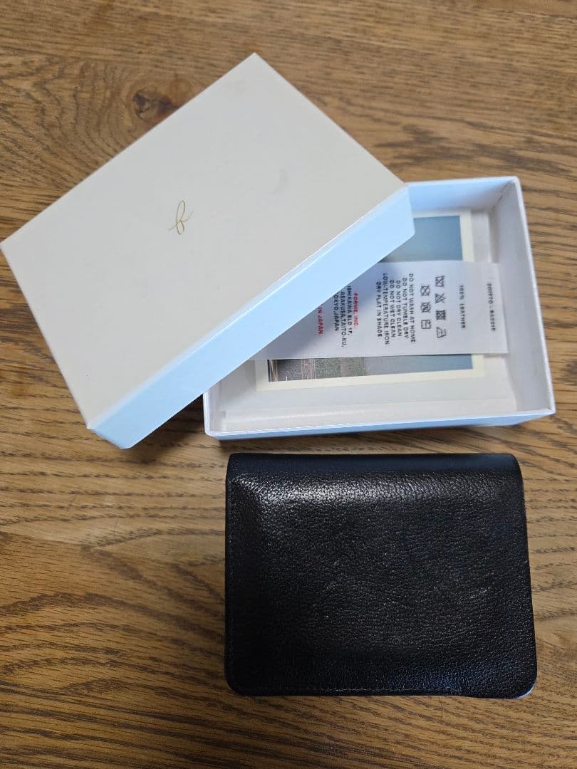 forme / 別注Post Wallet (Buffalo Calf)