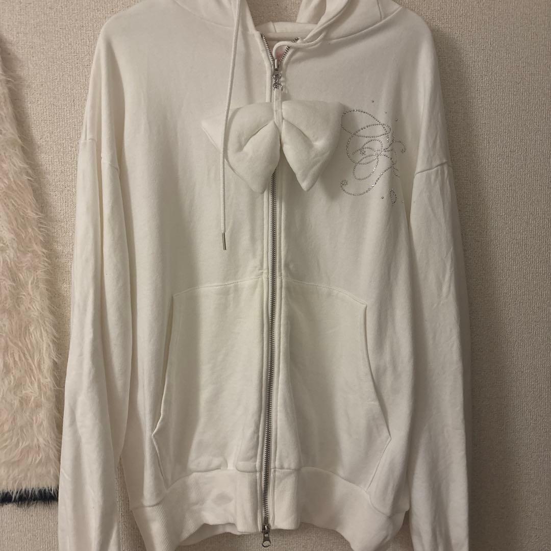 lillilly CATフードリボンパーカー