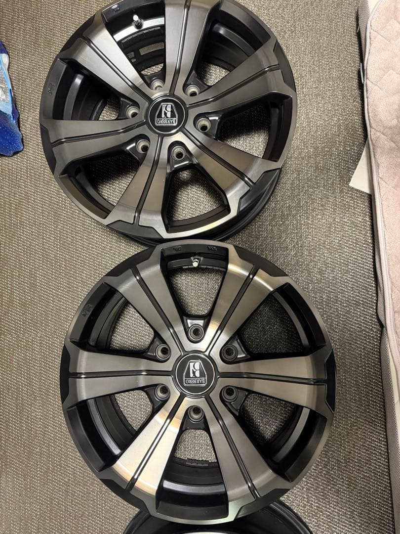 ハイエース200系　バルベロ　￼17インチホイール　カスタム