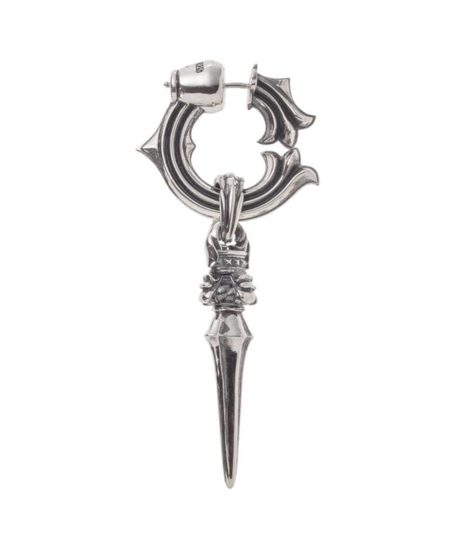 Artemis Classic 銀牙ドロップ ピアス　アルテミスクラシック