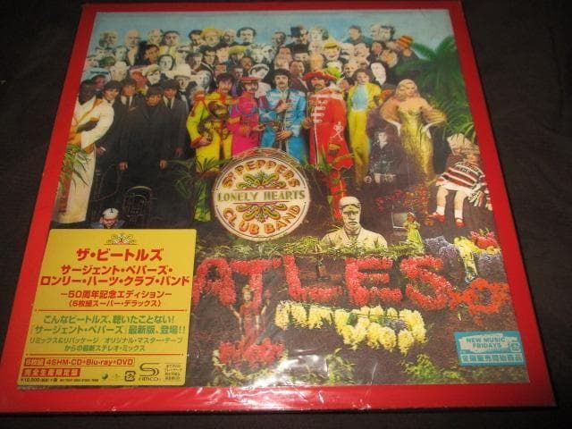 beatles sgt. pepper's (RARE!!50周年記念国内盤)