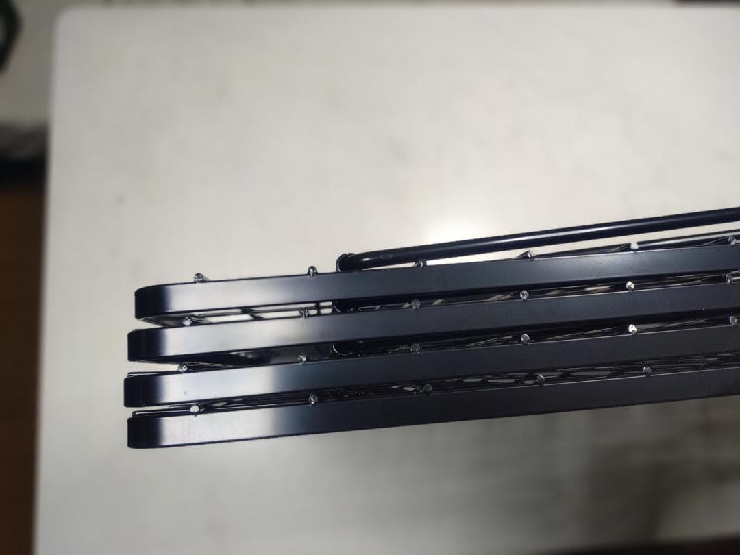 ユニフレーム フィールドラック ブラック トート付 4枚セット