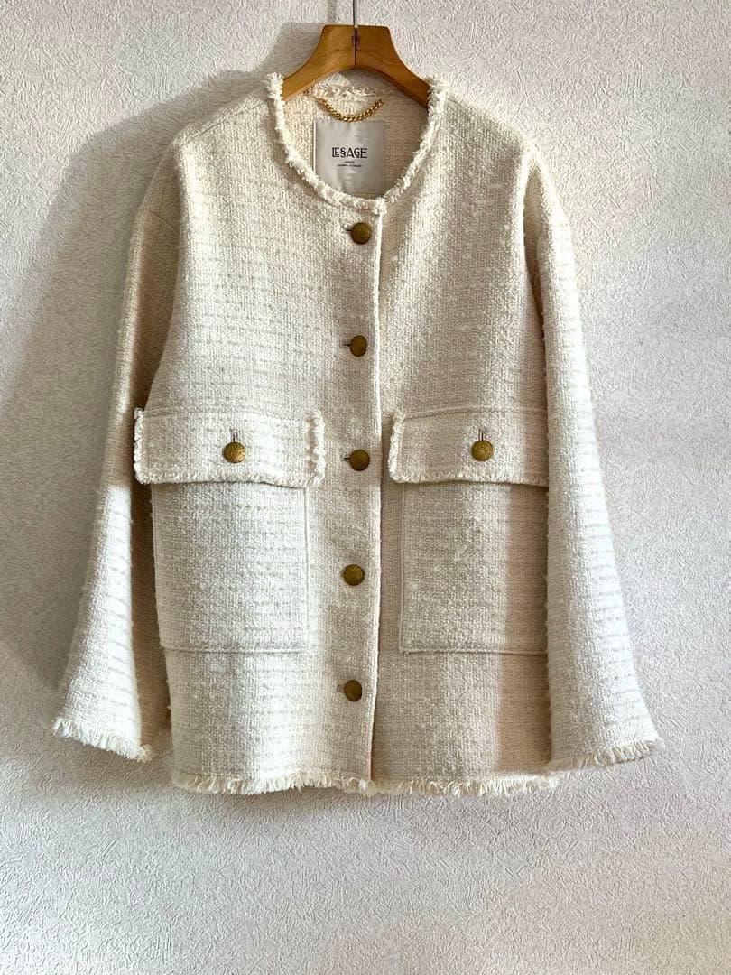 ジャーナルスタンダード　レサージュGIOLICA MIXツイードジャケット