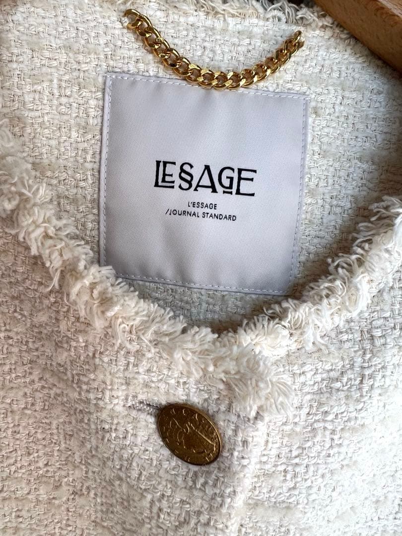 ジャーナルスタンダード　レサージュGIOLICA MIXツイードジャケット