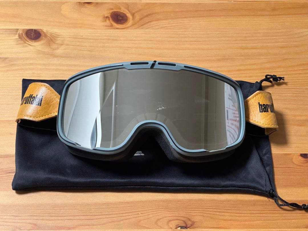 バイク用ゴーグル グレー 「スピード23」 baruffaldi バルファルディ