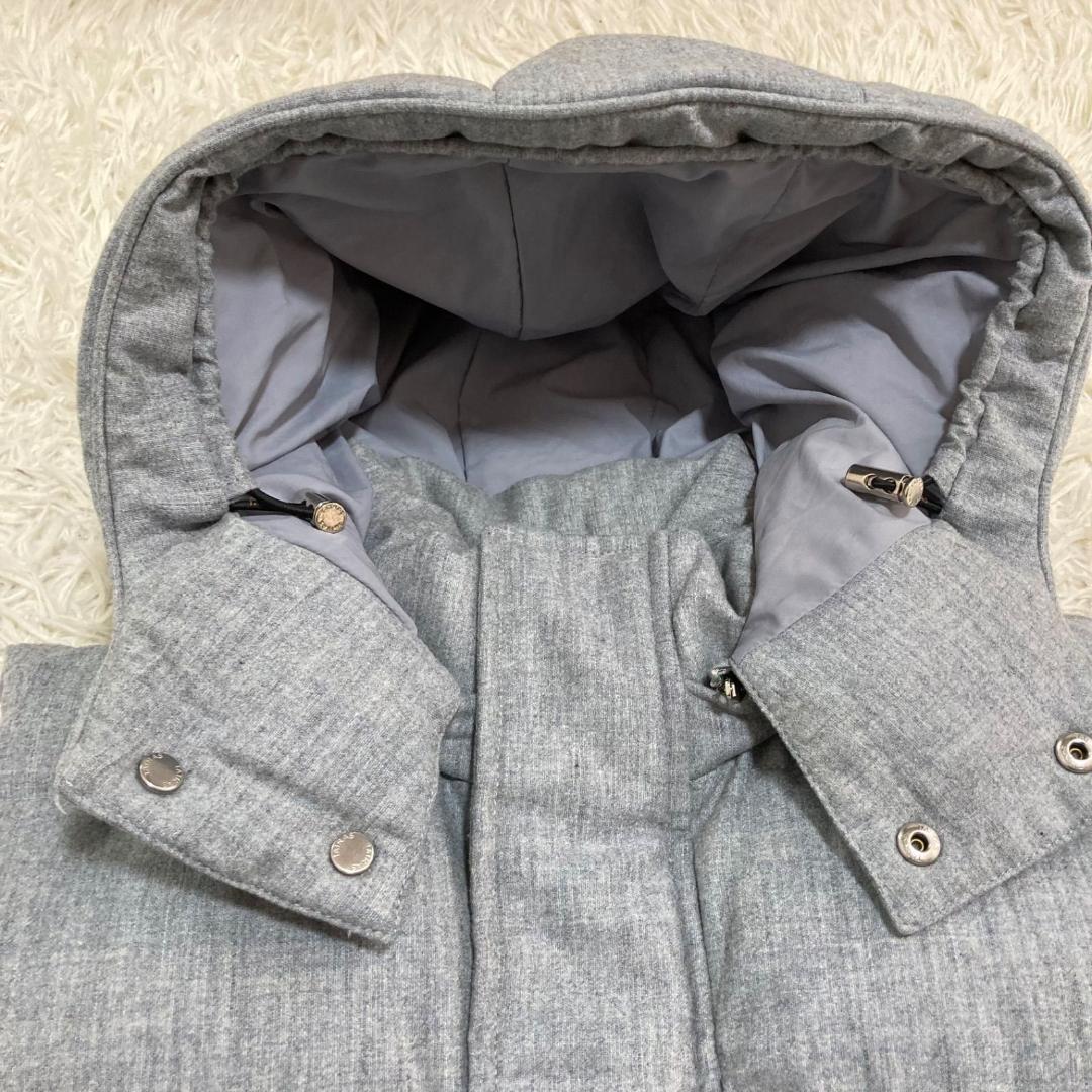 15795✨極美品✨タトラス ドラゴ ウールカシミヤ ダウンベスト/1/グレー