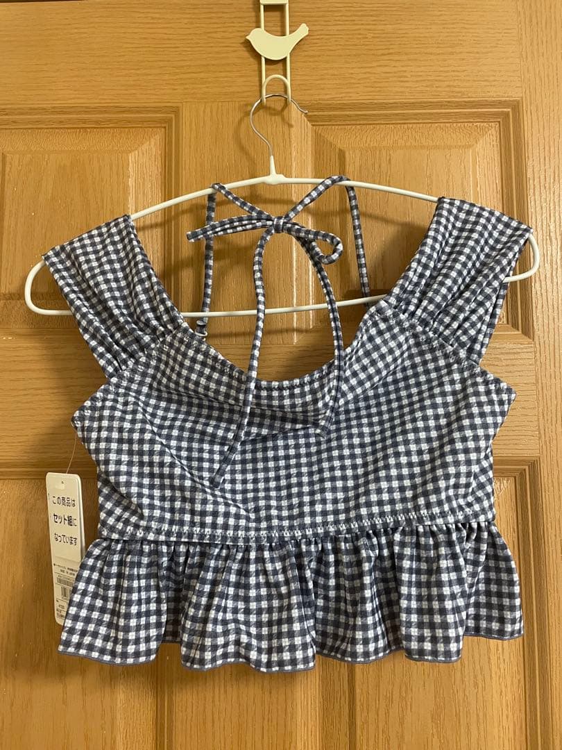 三愛水着 gingham check 3点セット「Totasu eleven」