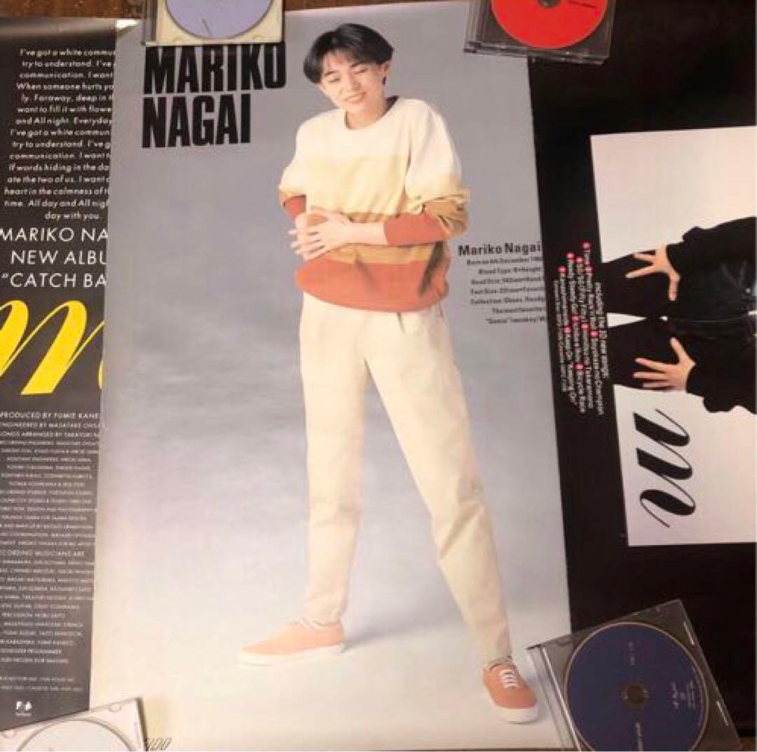 永井真理子　パンフレット　グッズ　ステッカー　フライヤー　ポスター　CD