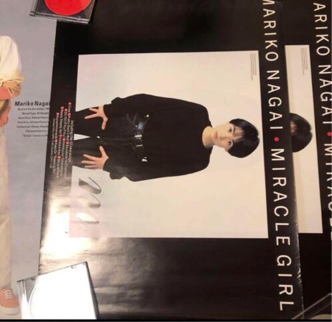 永井真理子　パンフレット　グッズ　ステッカー　フライヤー　ポスター　CD