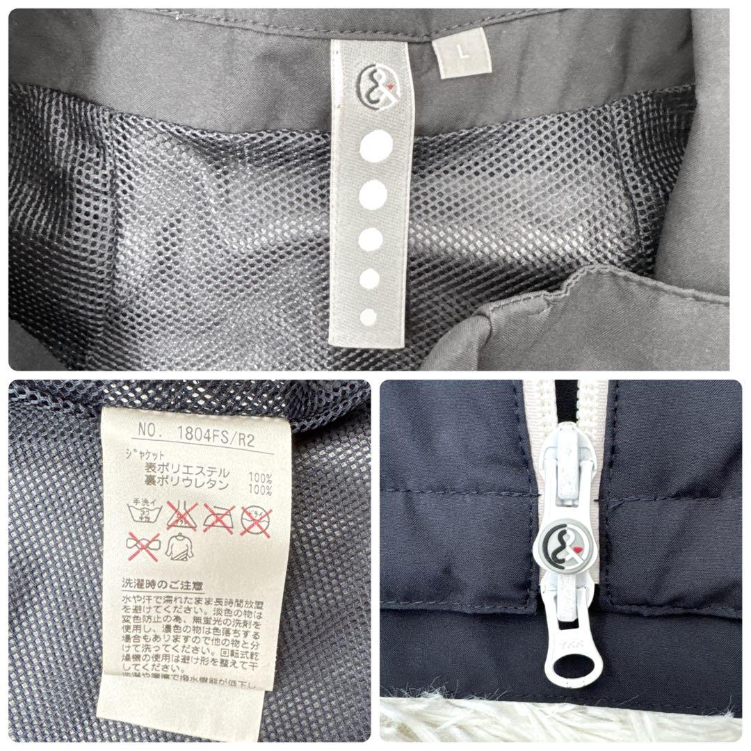 and per se アンパスィ　レインウェア　ゴルフ　ジャケット　2WAY L