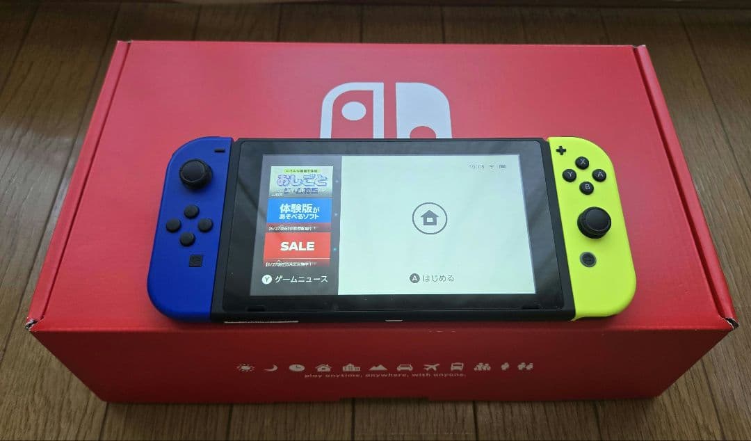 Nintendo Switch 本体 青/黄 【たかはし様購入希望】