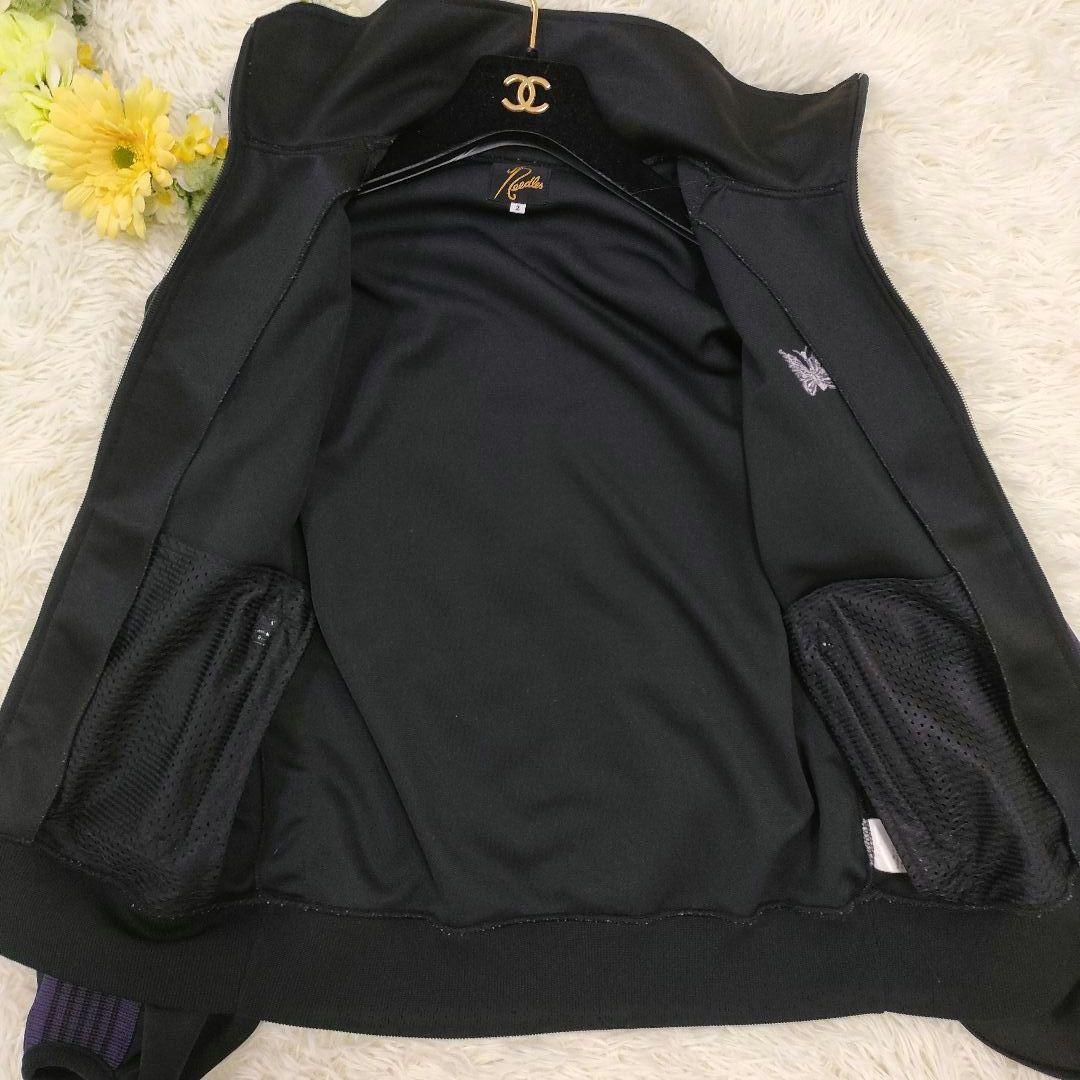 希少モデル ニードルス トラックジャケット ロゴ刺繍 ジャージ ダブルジッパー