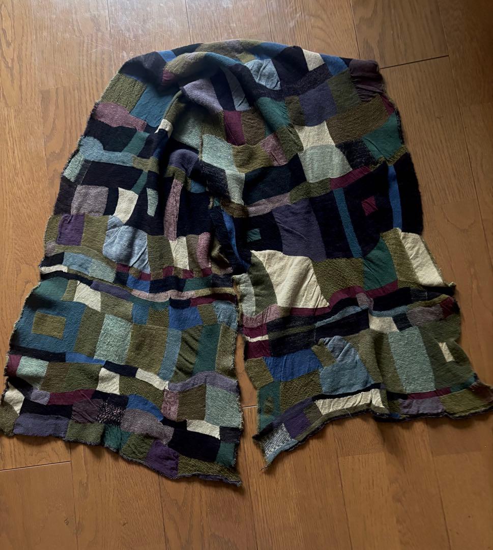 2021 未使用　ババグーリ　コットン&ウール　マフラー　ヨーガンレール