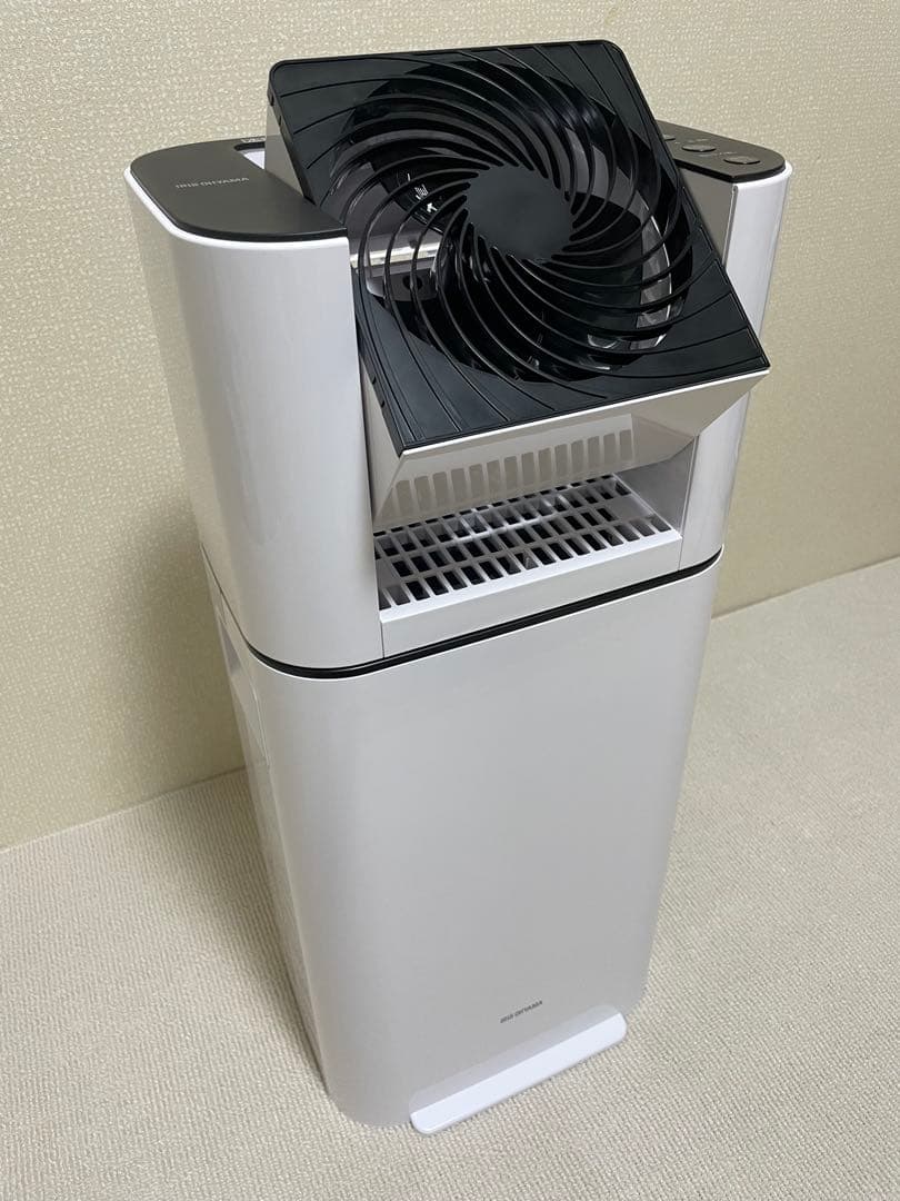 アイリスオーヤマ2023年製サーキュレーター付き衣類乾燥除湿機付きIJD-I50