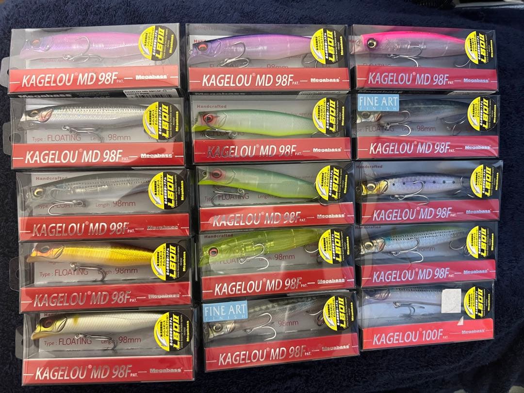 メガバス　カゲロウ　ルアーセット