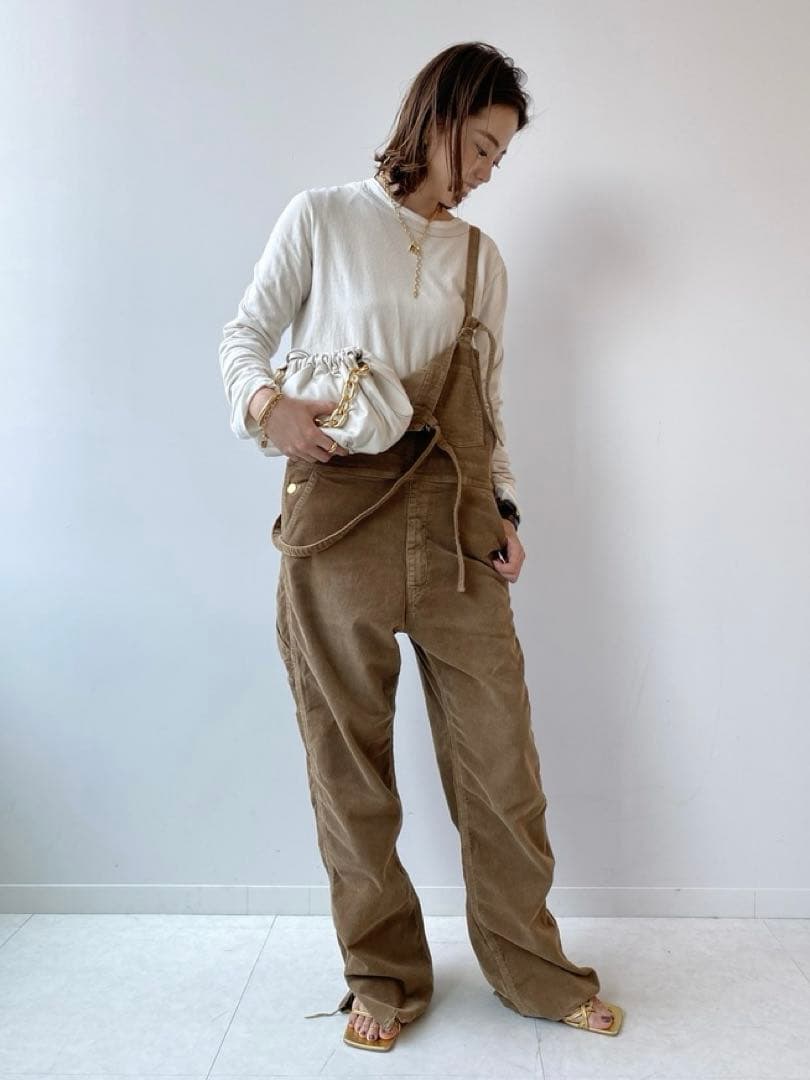 SURT コーデュロイサロペット　オーバーオール